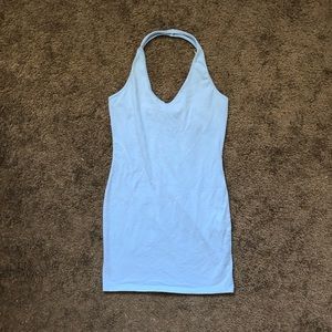 Forever21 light blue halter dress